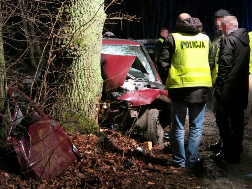 Tragiczny wypadek pod Lubaniem na Dolnym Śląsku