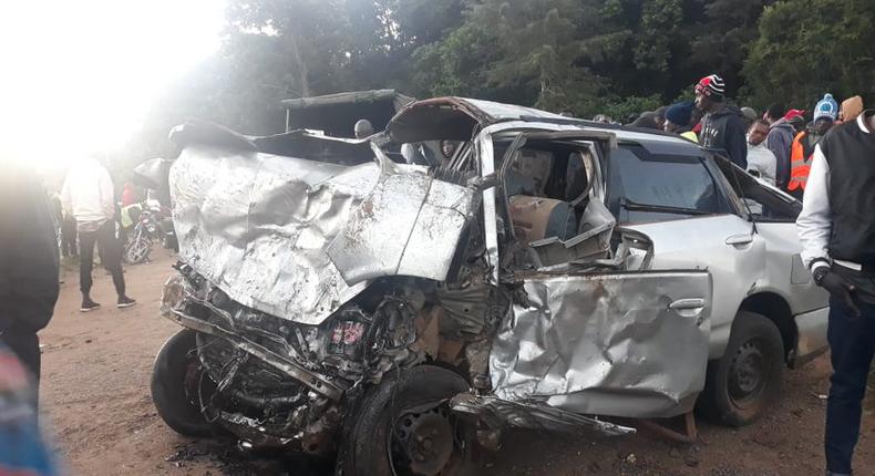 5 confirmed dead in early morning accident along Eldama Ravine-Eldoret road