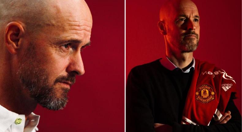 The new First-Team Manager of Manchester United: Erik ten Hag