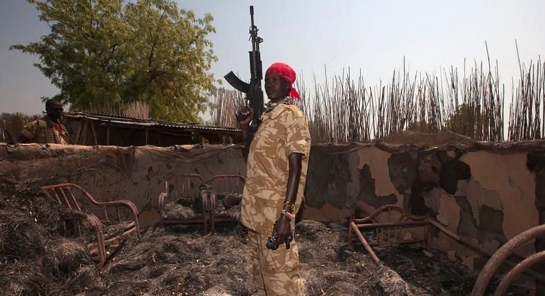 South Sudan is ranked the least peaceful country in Africa