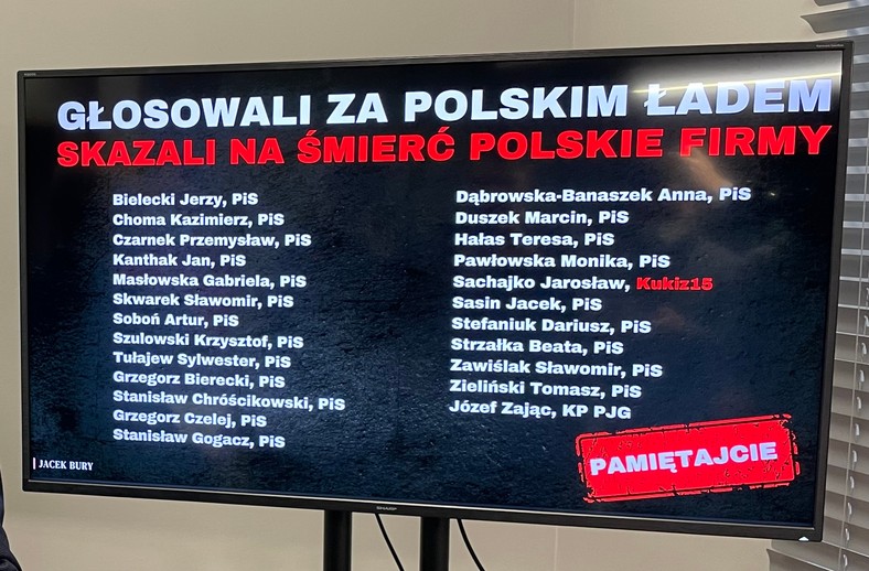 Lista polityków PiS, którzy głosowali za Polskim Ładem