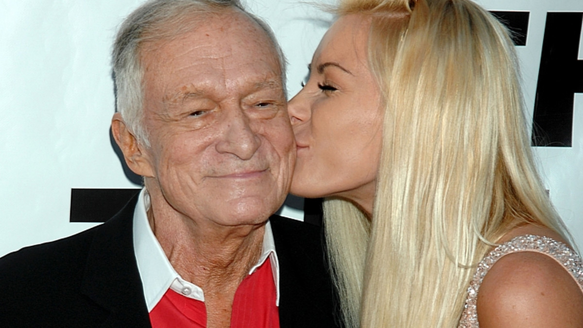 Hugh Hefner i Crystal Harris