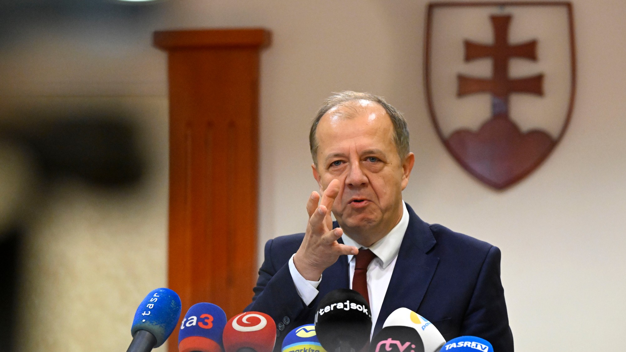 Primátor mesta Trenčín Richard Rybníček.
