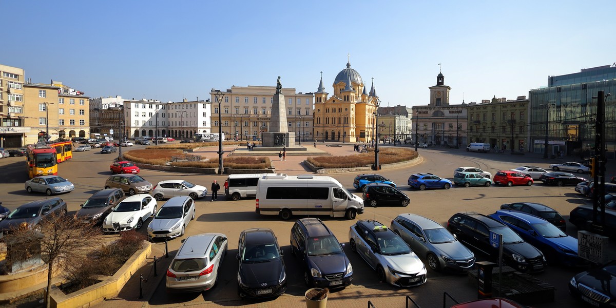 Remont placu Wolności w Łodzi zaczyna się 25 kwietnia