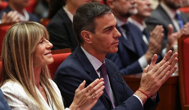 Begonja Gomez i Pedro Sančez