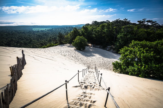 Wielka Wydma Piłata (Dune du Pyla) - największa wydma w Europie