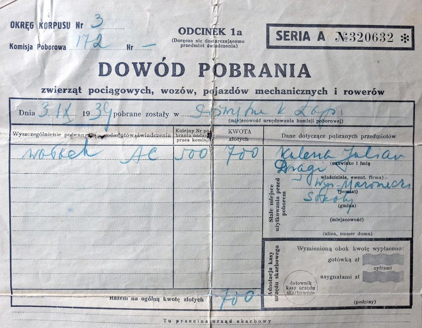 Wojsko wzięło w 1939 r. konia, to niech zapłaci