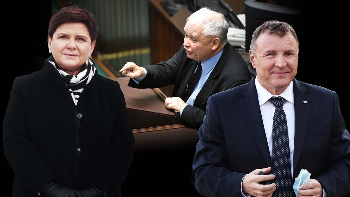 Szydło Kaczyński Kurski