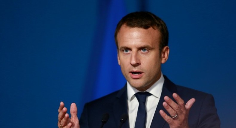 French President Emmanuel Macron said Europe is the only place where individual freedom, the spirit of democracy and social justice are so fully linked