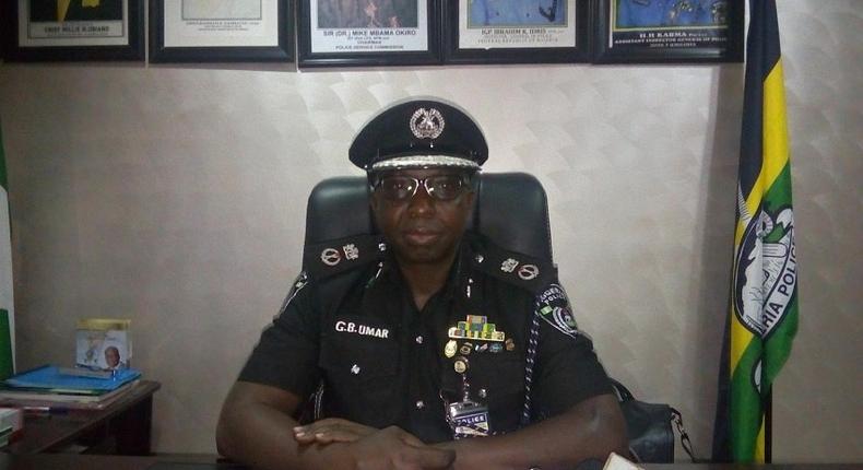 The Anambra state Commissioner of Police, Garba Umar