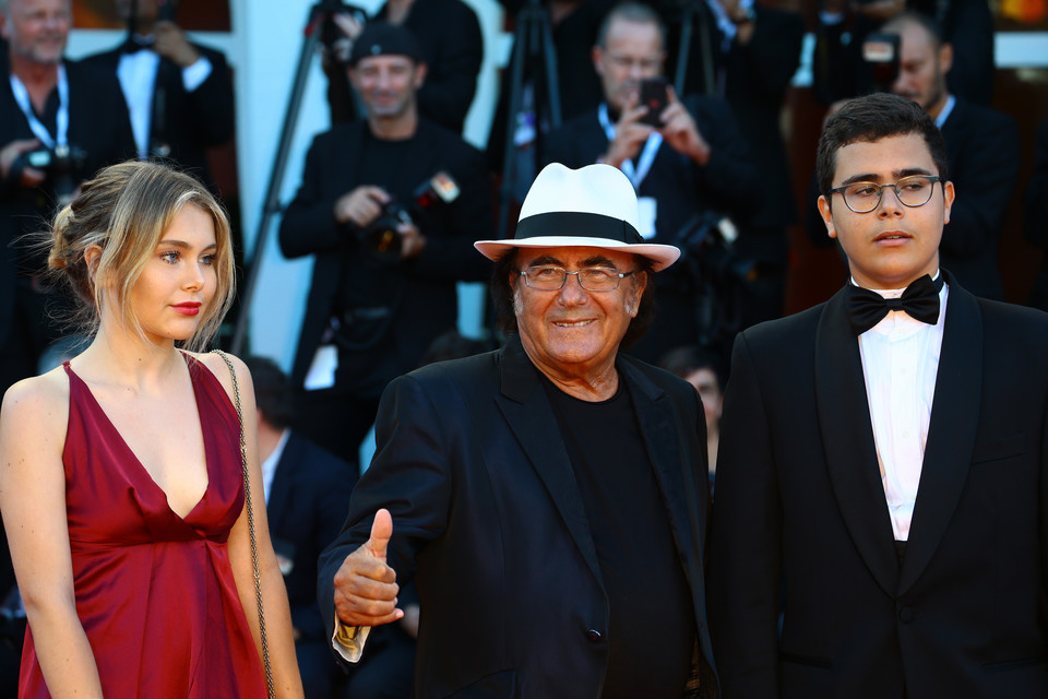 Al Bano z córką, Jasmine i synem Al Bano Juniorem