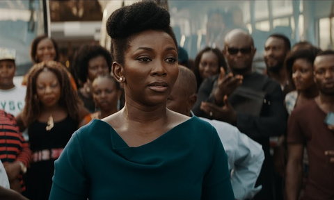 Genevieve Nnaji made a first with her movie, 'Lionheart,' which was released in 2018.[YouTube/MPM Premium]