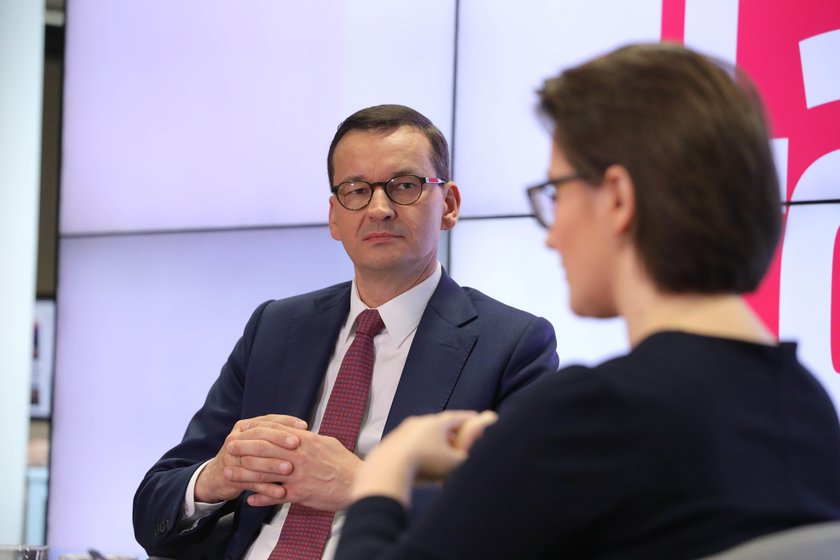 MATEUSZ MORAWIECKI W REDAKCJI FAKT