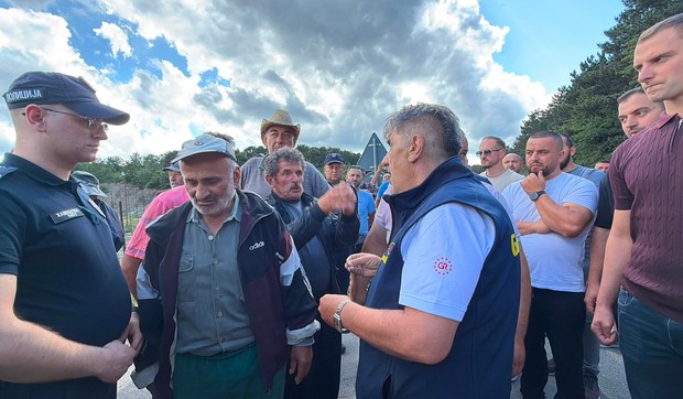 Na ivici incidenta kod deponije Goveđak kod Sjenice