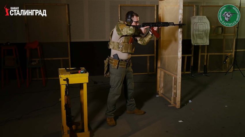 Šef Ruske carske legije Denis Garijev