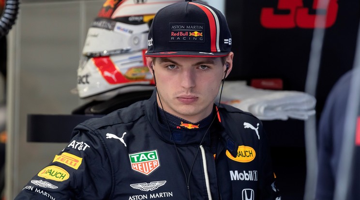 Verstappen nyerte az időmérőt / Fotó: MTI EPA/Sebastiao Moreira