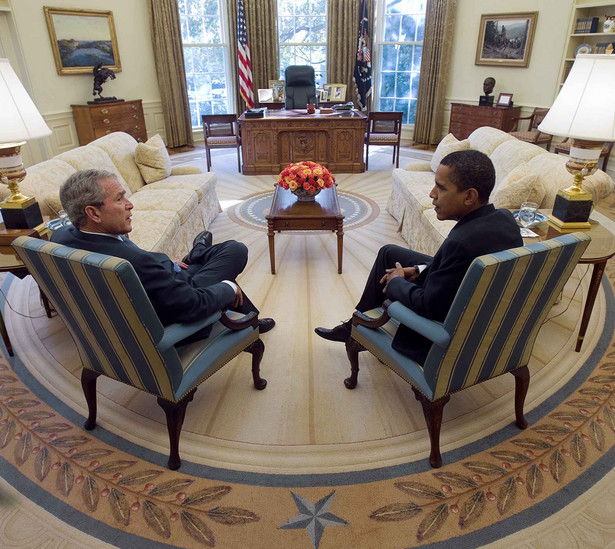 Spotkanie Bush-Obama w Białym Domu