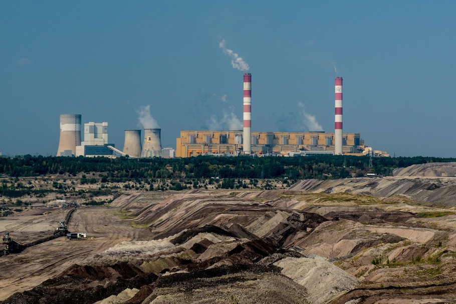 Źródłem bogactwa Kleszczowa jest m.in. Elektrownia Bełchatów