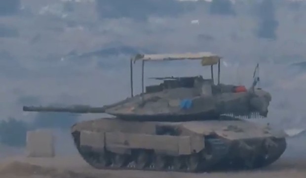 Izraelski tenk u Rafi