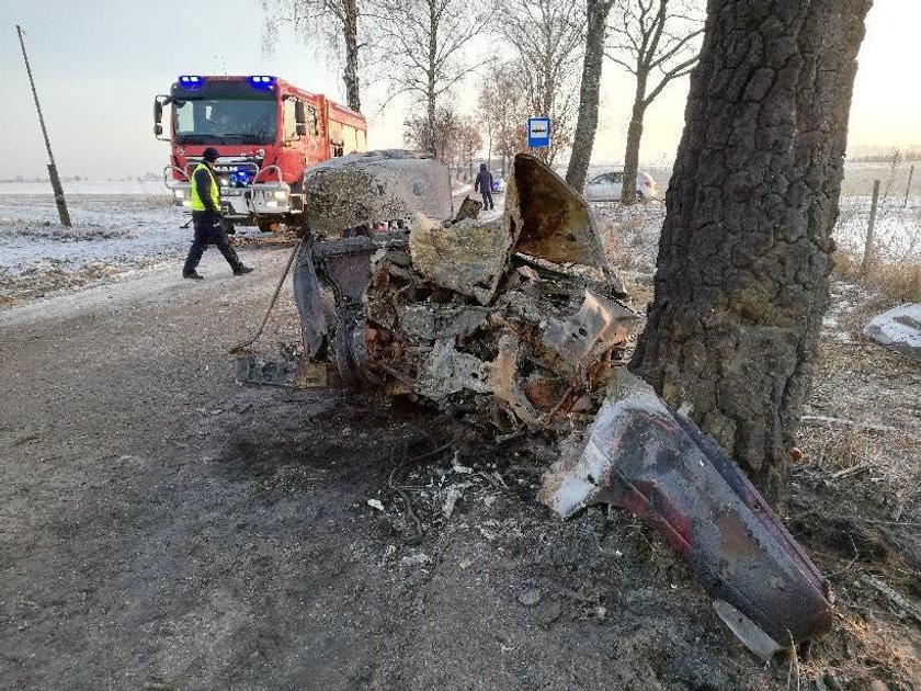 Tragiczny wypadek pod Braniewem. Wiele ofiar