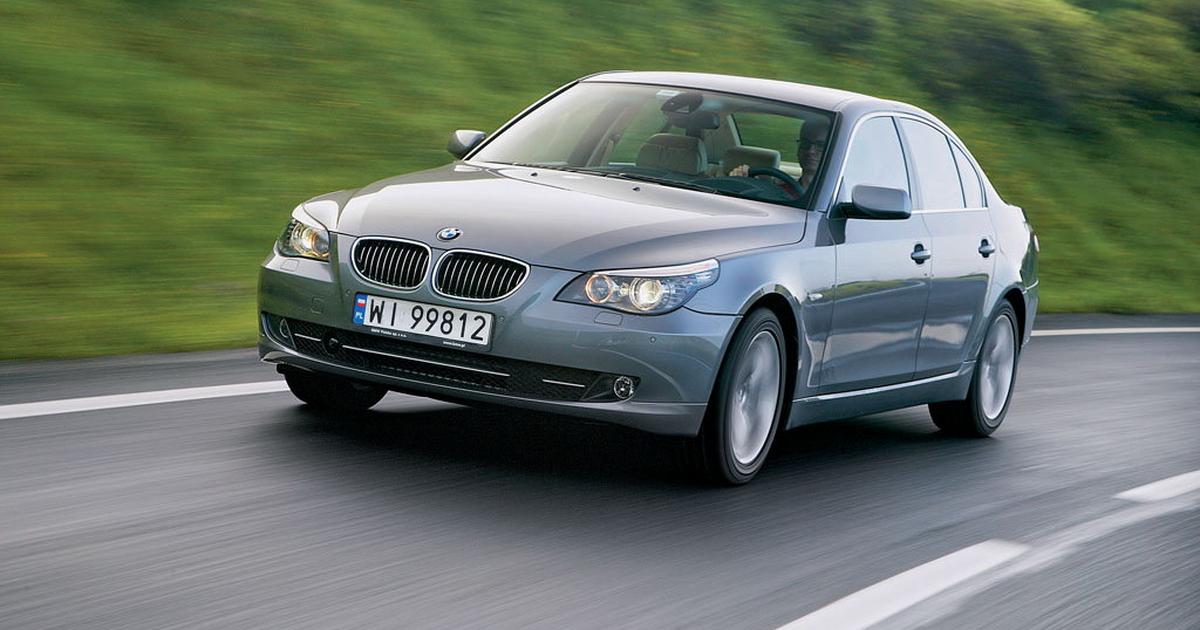 BMW serii 5 E60 dane techniczne, awarie, cena. Używane