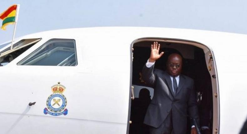 Akufo-Addo leaves for Netherlands, France