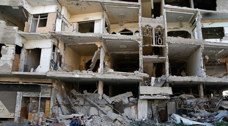 Újabb légicsapás történtt Szíriában /Fotó: AFP
