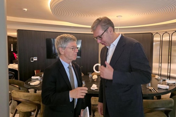 Vučić sa Saksom: Srbija ima istorijsku šansu da postane deo zajedničkog EU tržišta