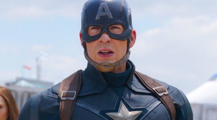 Chris Evans, mint Amerika Kapitány.