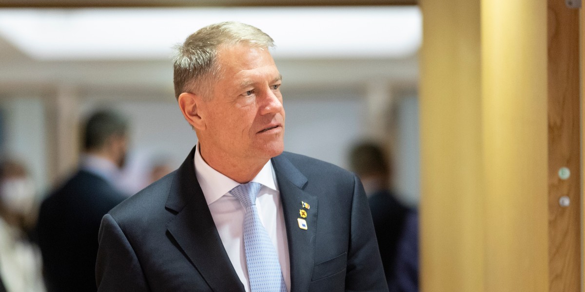 Prezydent Rumunii Klaus Iohannis