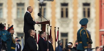 Władimir Putin przemówił na Placu Czerwonym. Szokujące słowa prezydenta Rosji. Mówił o wojnie szykowanej przez Zachód