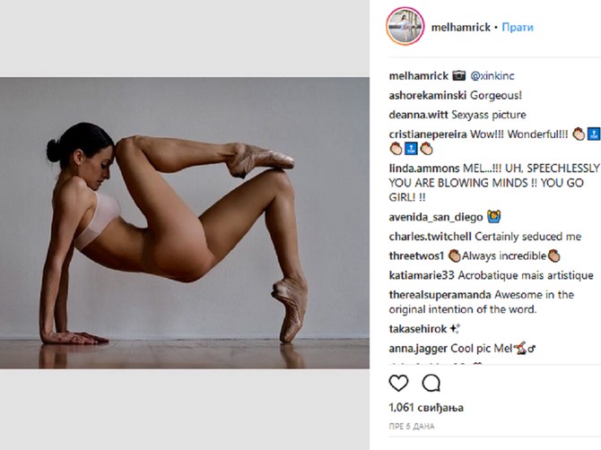 Melani svakodnevno oduševljava fanove