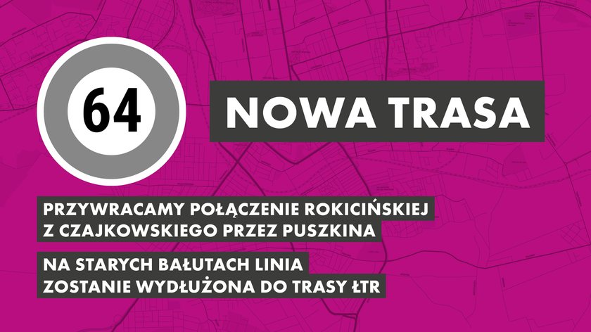 Zmiany tras autobusów i tramwajów MPK w Łodzi 2018