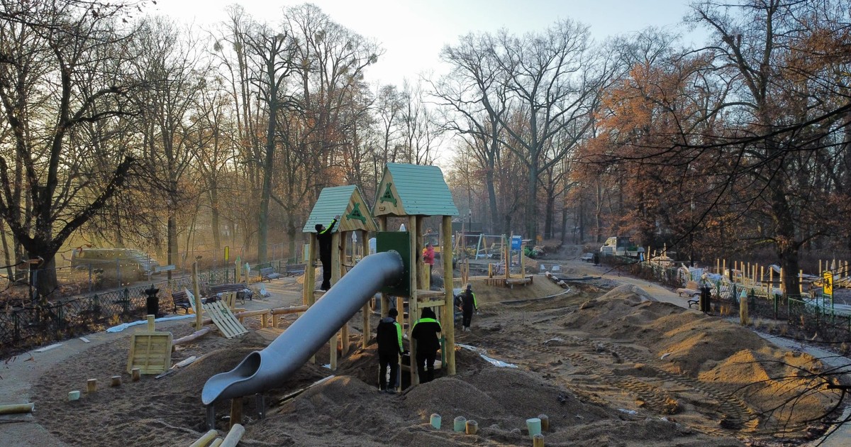 Zjeżdżalnia, tunel, trampolina, bujak… Aby do wiosny!