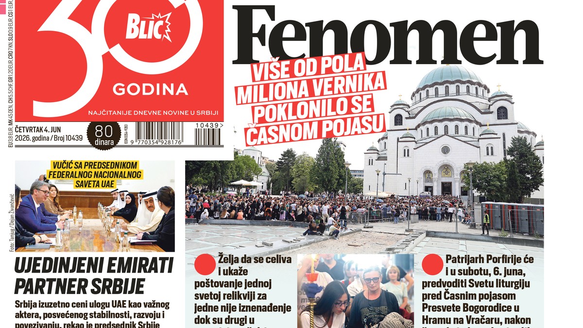 BLIC NASLOVNA