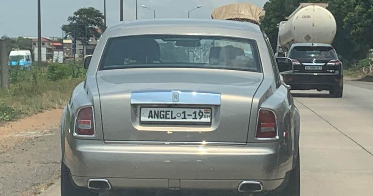 Obinim's GHc1.5m Rolls Royce spotted on the Tema Motorway