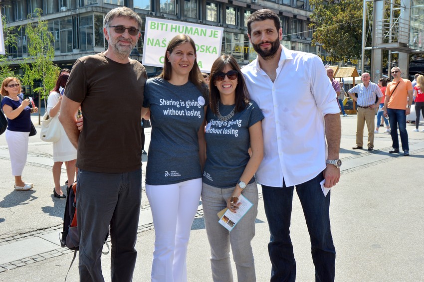 I Zoran Cvijanović i Aleksandar Šapić su bili na Trgu republike