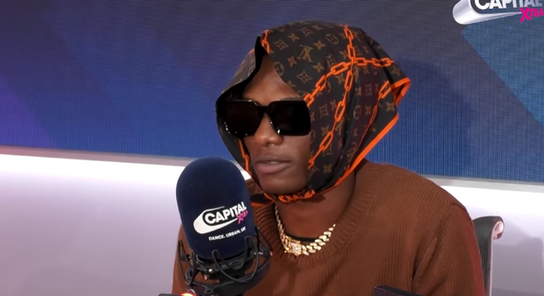 Wizkid on Capital Xtra. (YouTube/Capital Xtra)