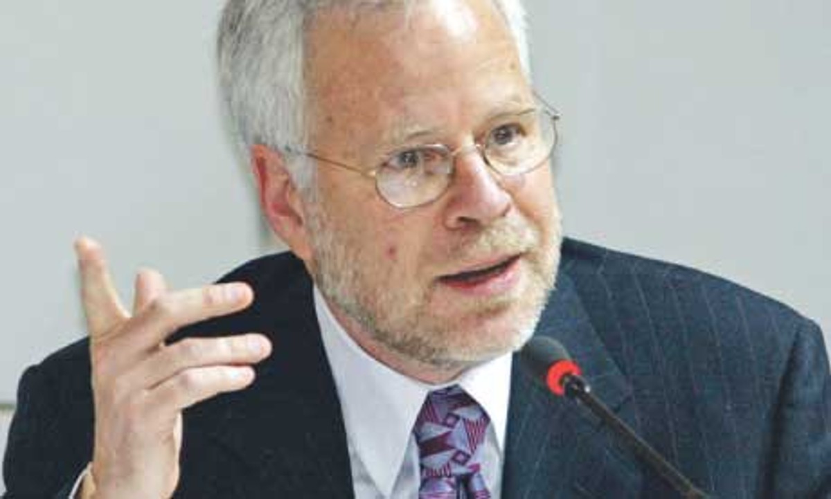 Barry Eichengreen, profesor ekonomii na Uniwersytecie Kalifornijskim w Berkeley Fot. Bloomberg