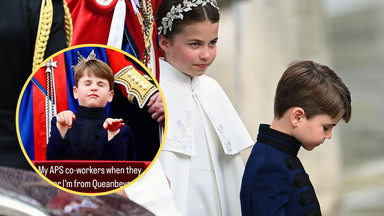 Memy z dziećmi Windsorów podbijają sieć. Te z księciem Louisem "zrobią wam dzień"!