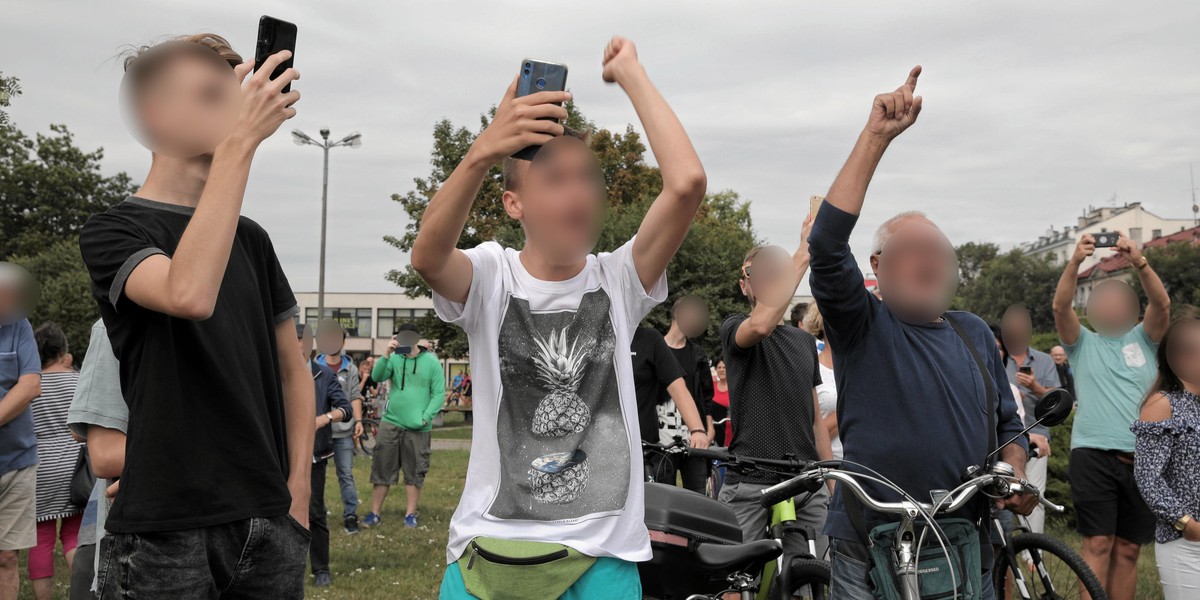 Szokujące sceny na Marszu Równości