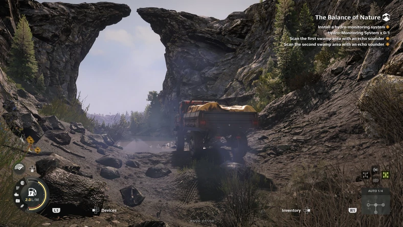 Expeditions: A MudRunner Game - screenshot z wersji PC