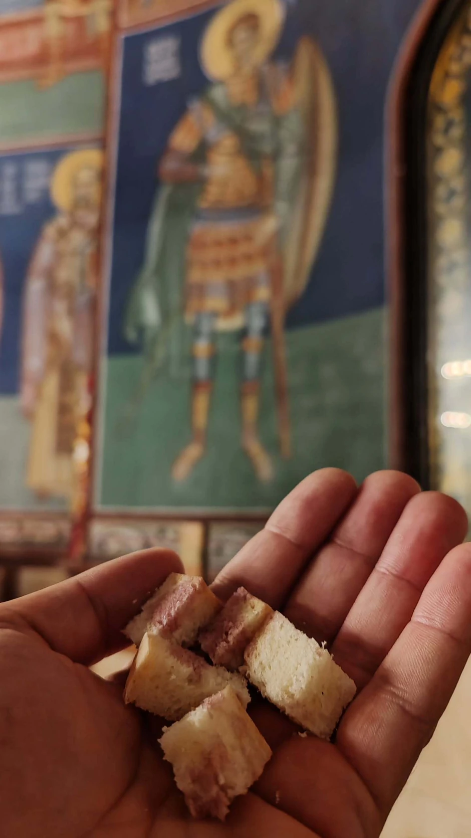 Dinča u crkvu za slavu