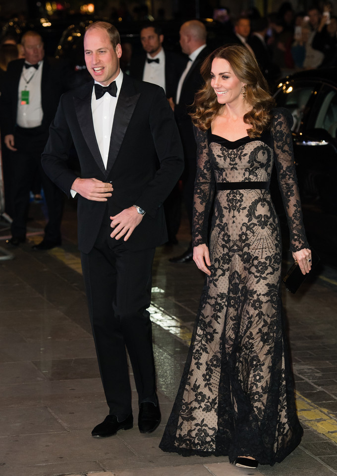 Kate i William na uroczystej gali Royal Variety Performance