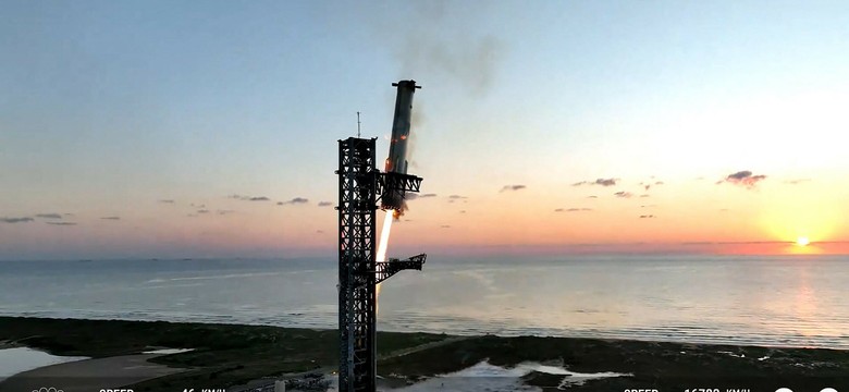 Niezwykła misja SpaceX. Rakieta Starship wylądowała na wodach Oceanu Indyjskiego