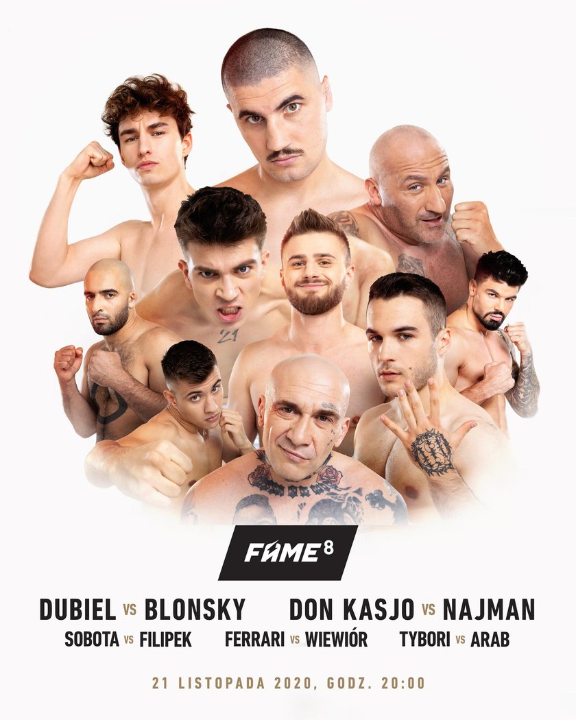 Fame MMA 8. Kto zawalczy w klatce? Sylwetki zawodników