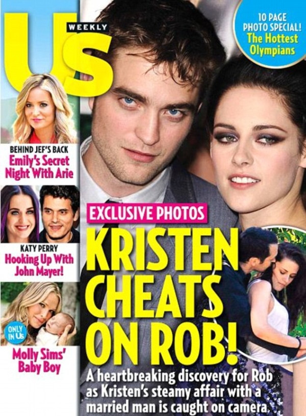 Kristen Stewart zdradziła Pattinsona z żonatym mężczyzną. Czy to koniec ich związku?