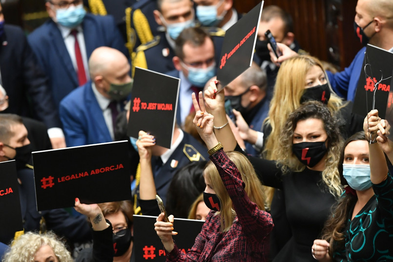 Protest w Sejmie