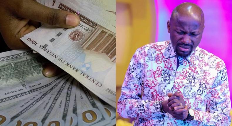 You love evil - Apostle Suleman blasts those who are celebrating dollar's rise