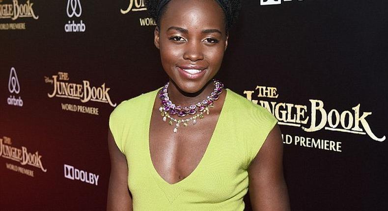 Lupita Nyong'o for The Jungle Book premiere